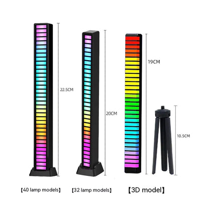 LED Sound Control Light Bar