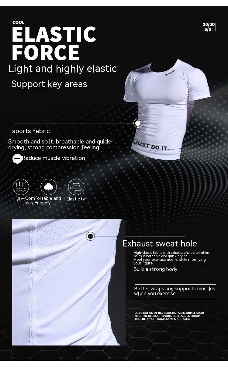 High Elastic Quick-drying Fitness Shirt