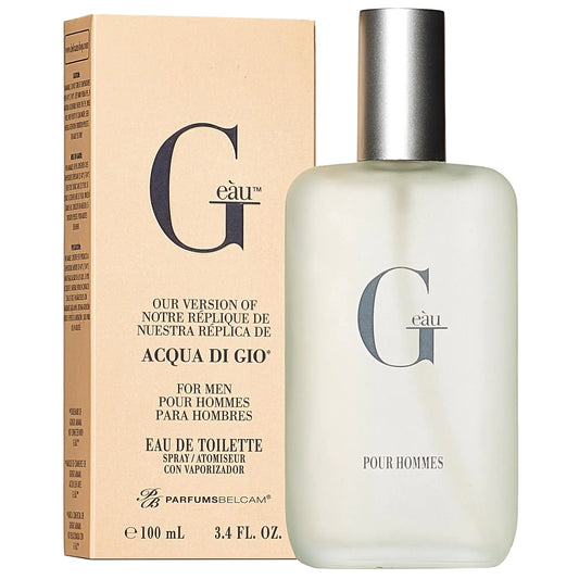 PB ParfumsBelcam G Eau de Toilette Spray, Vår versjon av en Designer 3.4 Fl Oz. Tre 3,4 Fl Oz (pakke med 1)