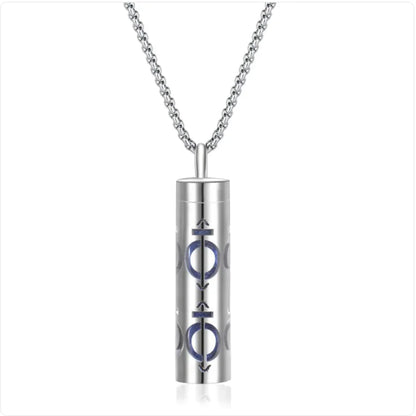 316L Stainless Steel Perfume Oil Diffuser Necklace