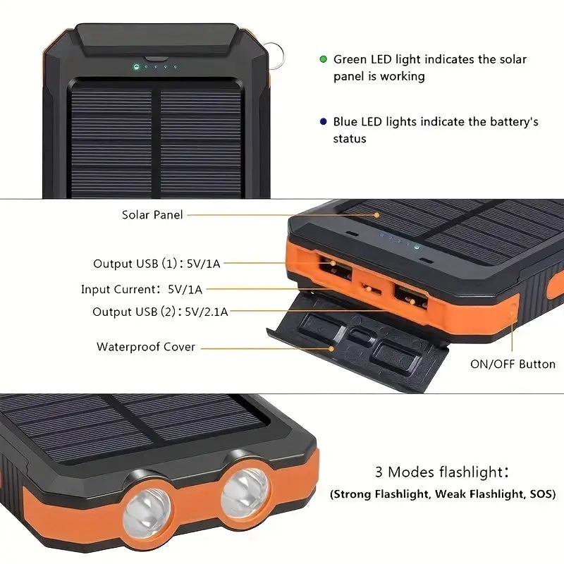 Portable Solar Power Bank