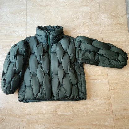 Woven Warm Plus-Size Puffer