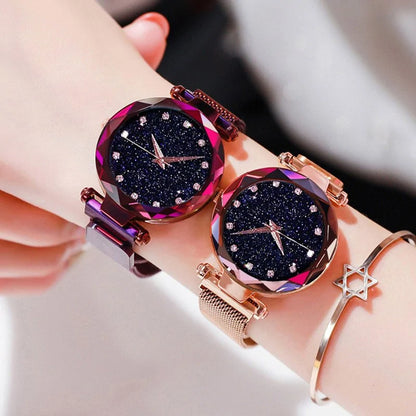 Reloj de diamantes de lujo para mujer