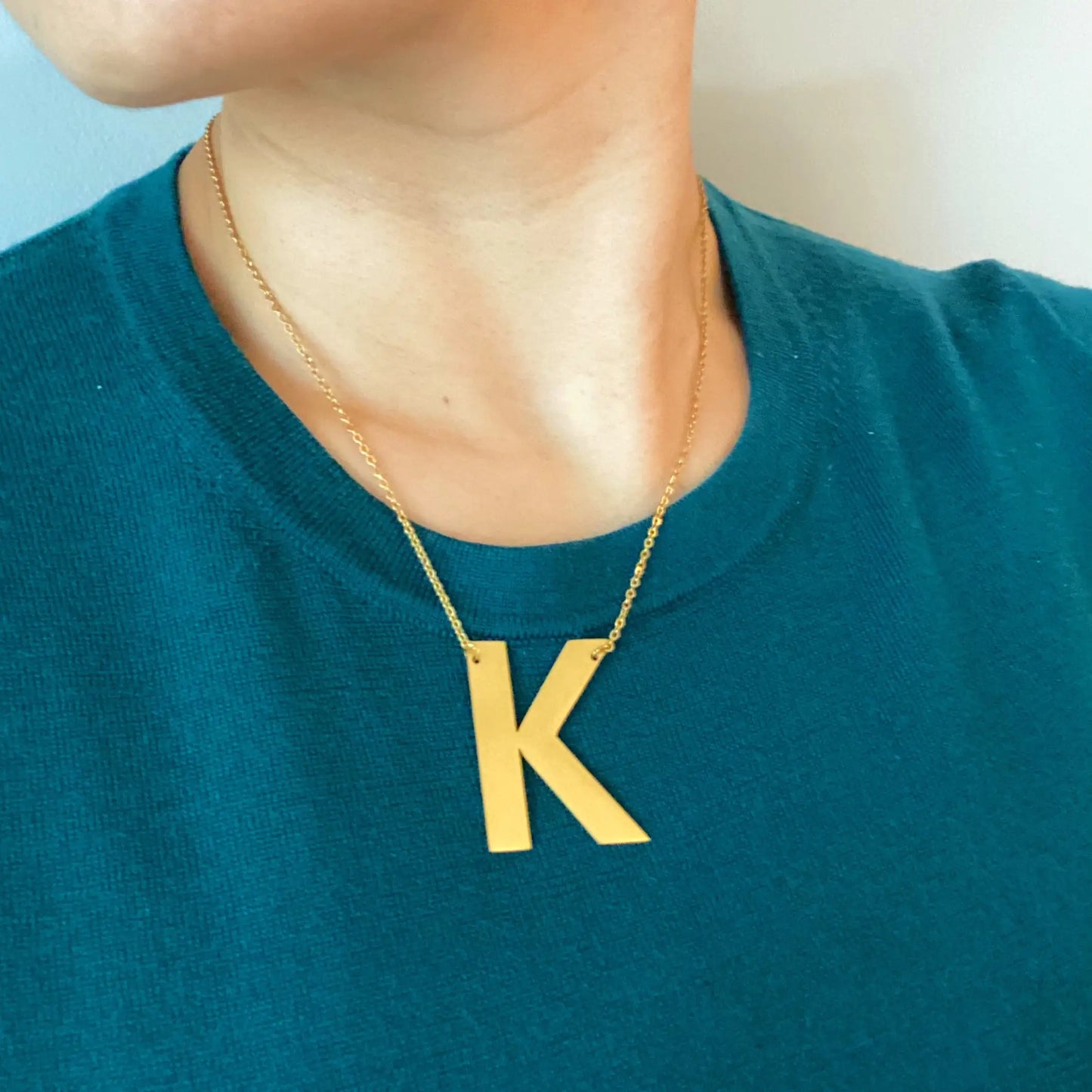 Ellison + Young: Boldly You Initial Necklace