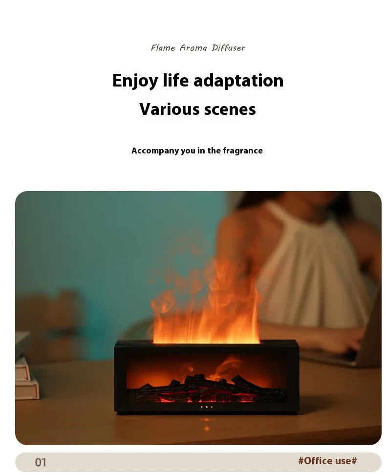 3D Fireplace Humidifier