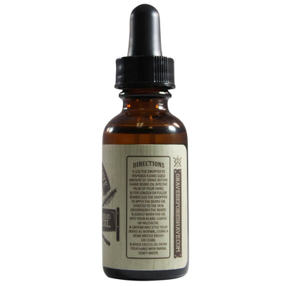 Grave Before Shave™ Furu/Cedar Wood Skjegolje Furu med Cedar Wood etternoter 1 Fl Oz (pakke med 1)