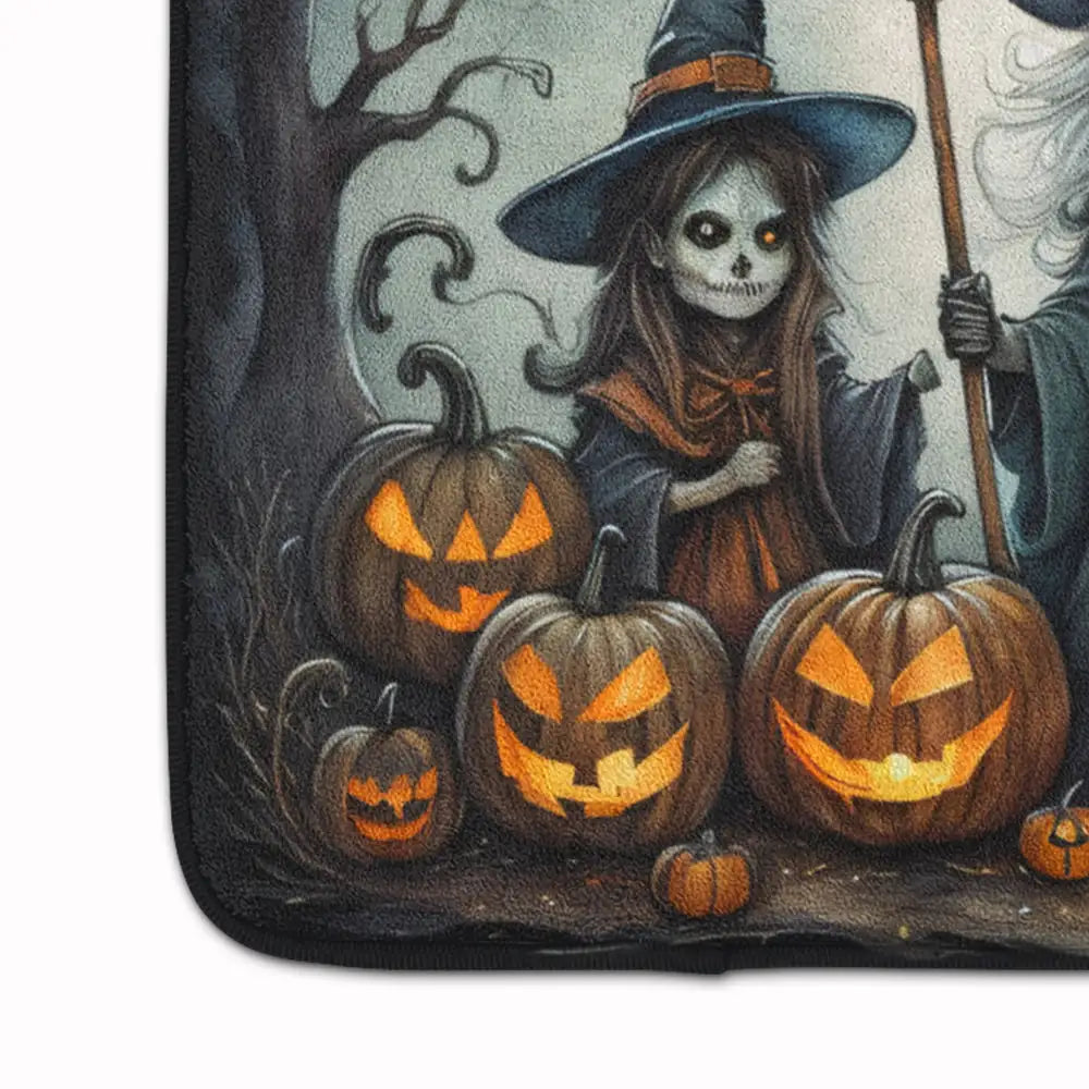 Witches Spooky Halloween Memory Foam Kitchen Mat