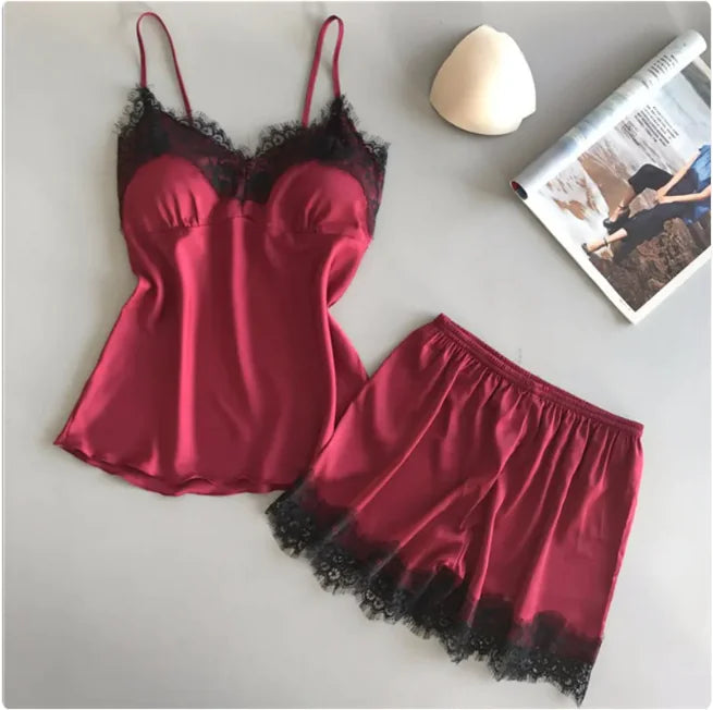 Conjunto de ropa de estar por casa Ice Ribbon para mujer