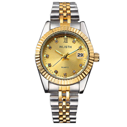 Women's Waterproof Gold-Tone Watch