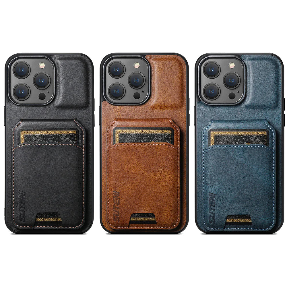 CardGuard Leather Phone Case