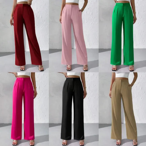 Pantalones formales elegantes para mujer