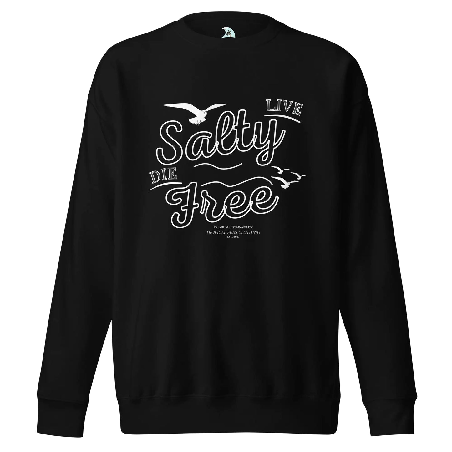 Sudadera premium para hombre "Vive Salado, Muere Libre"