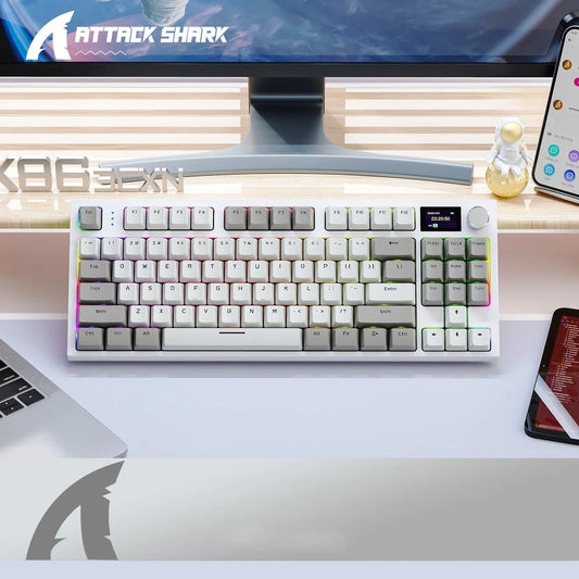 Teclado inalámbrico Bluetooth K86 RGB