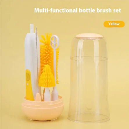 Electric Baby Bottle Brush & UV Sterilizer Set