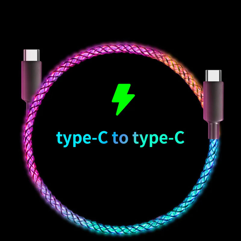 RGB Luminous Data Cable