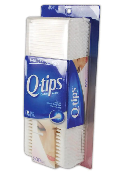 623181 Q-Tips vatitups, standardne, valge, arv 500 (1 tk)