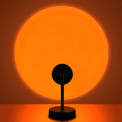 Sunset-Inspired LED Lamp