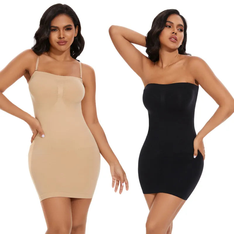 Vestido moldeador sin costuras para mujer