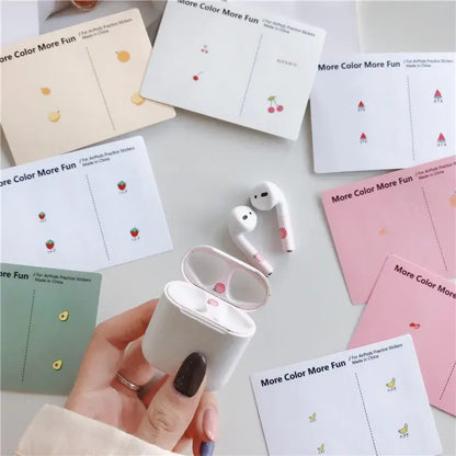 Pegatinas protectoras para la funda de los AirPods