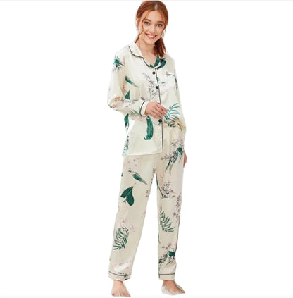 Women's European & American Style Pajama Set