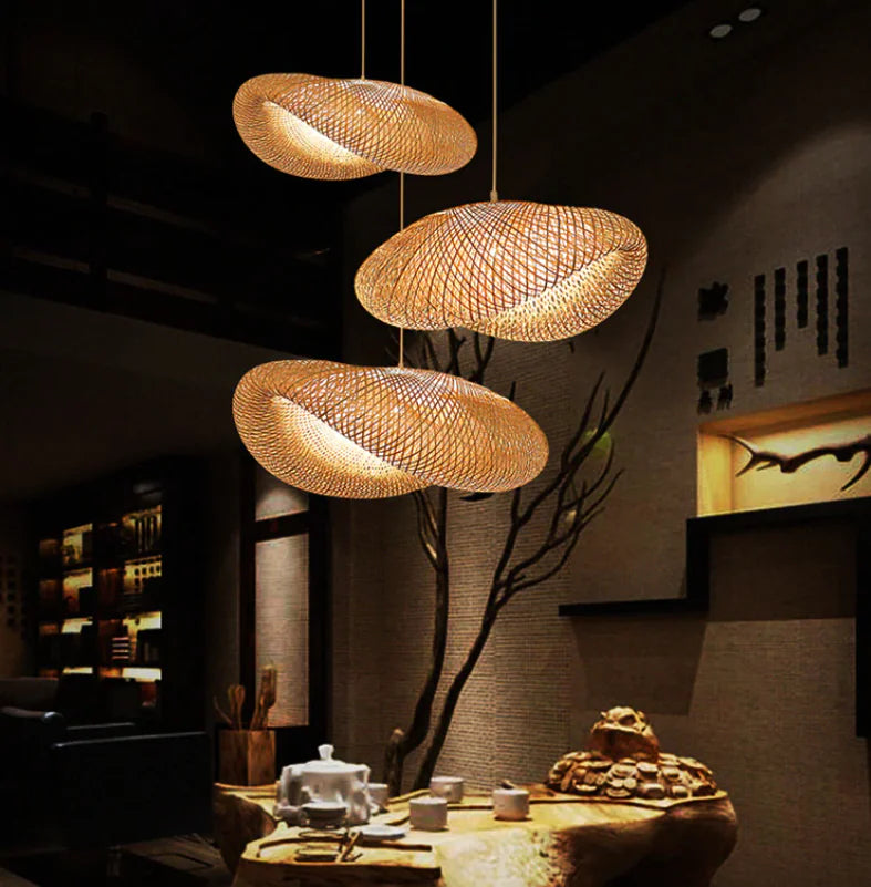 Handmade Bamboo Pendant Lights