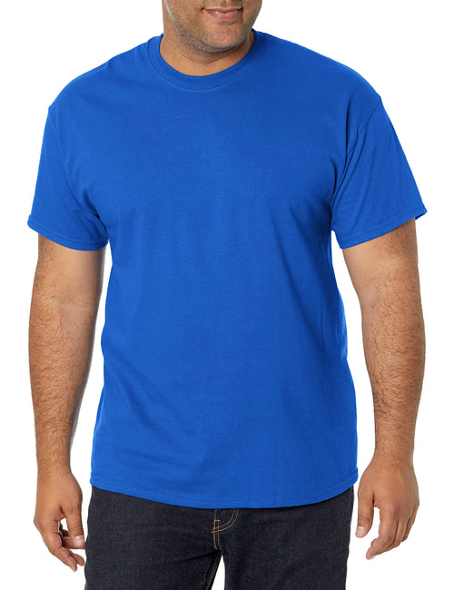 Gildan Unisex-Adult Heavy Cotton T-Shirt, Style G5000, Multipack 2 Royal (2-pack) XX-Large