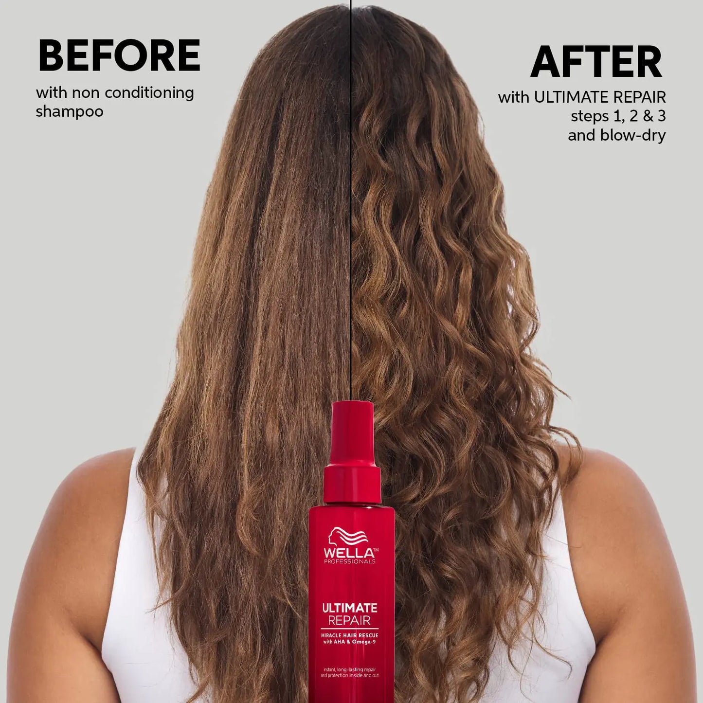 Wella Professionals ULTIMATE REPAIR 奇迹护发精华，奢华免洗护发修复护理，适合受损发质，1 液量盎司（1 包）