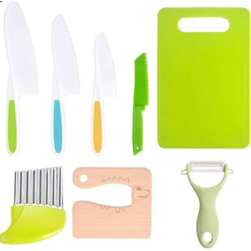 Children's Plastic Kitchen Tools Set