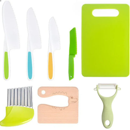 Children's Plastic Kitchen Tools Set