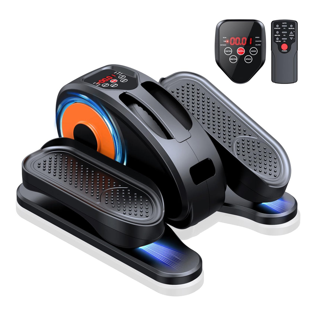 Quiet Senior Elliptical Exerciser with Adjustable Speeds | quiet elliptical for seniors