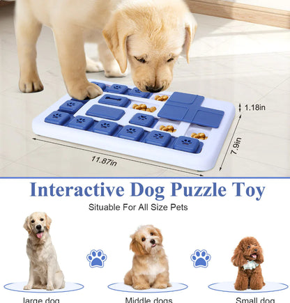 Interactive Slow Feeder Puzzle Toy for Dogs