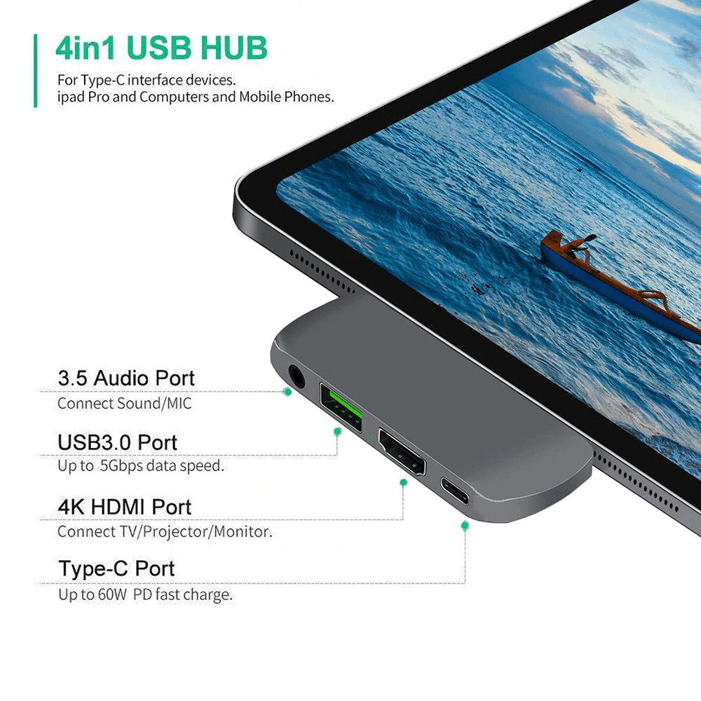 Thunderbolt-3-USB-C-Hub-Dockingstation für Android-Geräte