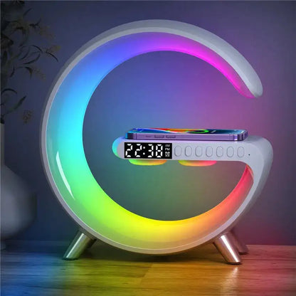 Smart Lamp with Wireless Charger and Bluetooth Speaker