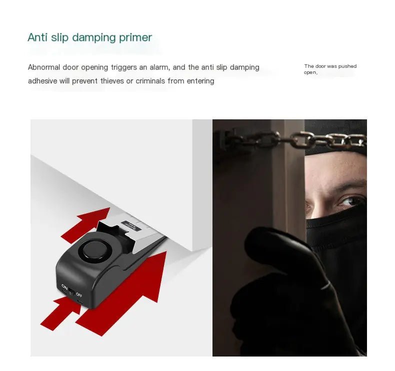 Alarme Portátil de Bloqueio de Porta - Catch Cards