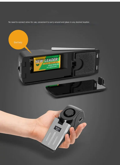 Alarme Portátil de Bloqueio de Porta - Catch Cards