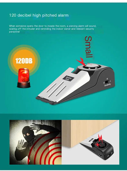 Alarme Portátil de Bloqueio de Porta - Catch Cards