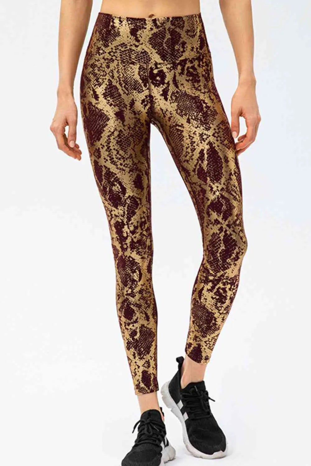 Animal Print Active Pants - Catch Cards