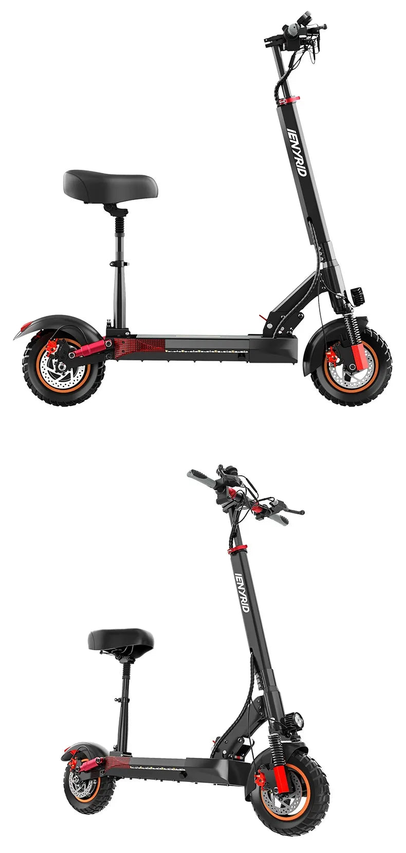 Double Shock Absorber Scooter