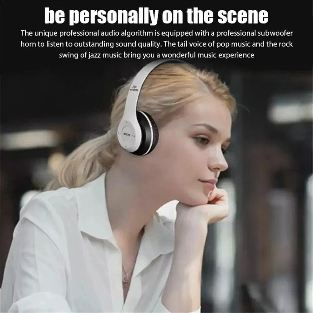 US | Bluetooth 5.0 Foldable Over-Ear Headset