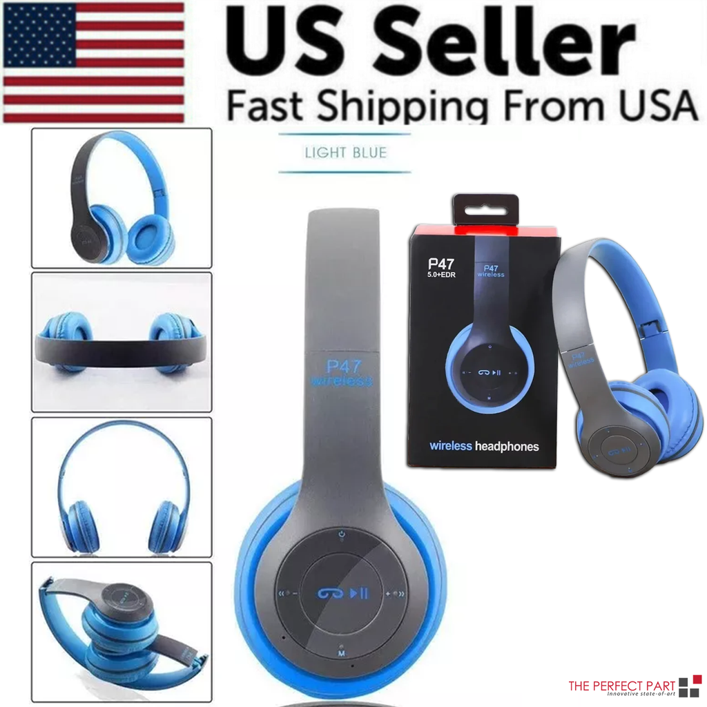 US | Bluetooth 5.0 Foldable Over-Ear Headset