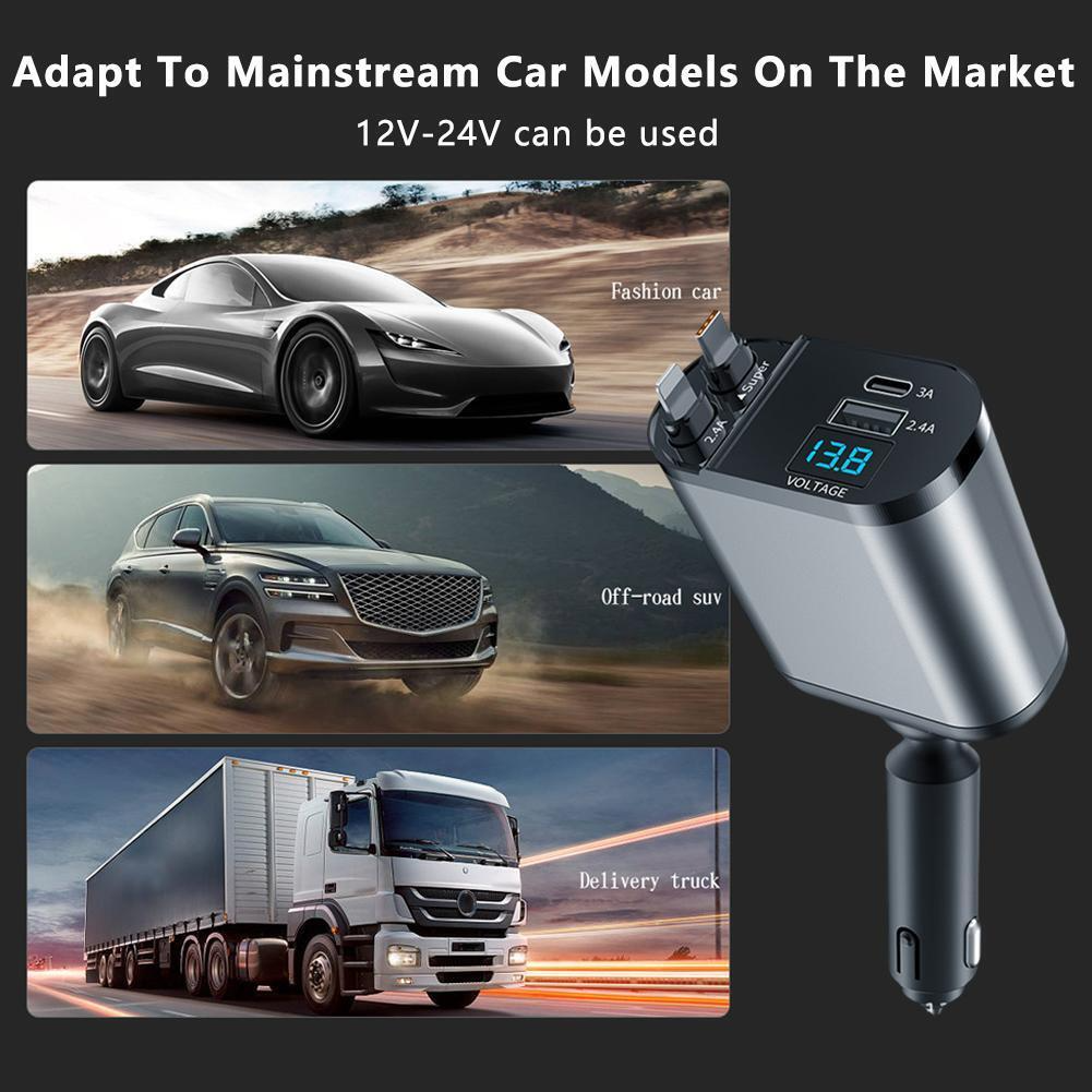 SpeedCharge 4-in-1 Car Charger | fast car charger