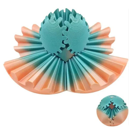 Bola de Engrenagem de Impressão 3D Rotatória - Catch Cards