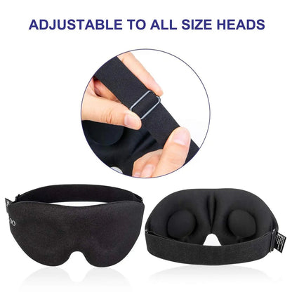 BRAZILIAN / ENGLISH: Máscara de Olhos Contornada 3D para Dormir // 3D Contoured Eye Mask - Catch Cards