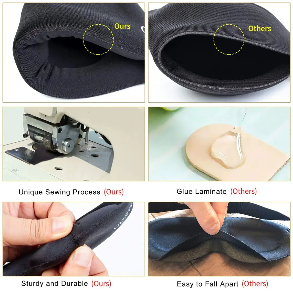 BRAZILIAN / ENGLISH: Máscara de Olhos Contornada 3D para Dormir // 3D Contoured Eye Mask - Catch Cards