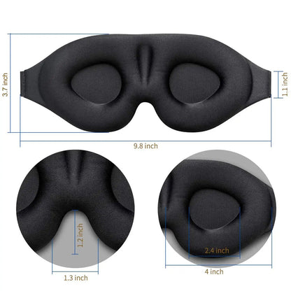 BRAZILIAN / ENGLISH: Máscara de Olhos Contornada 3D para Dormir // 3D Contoured Eye Mask - Catch Cards