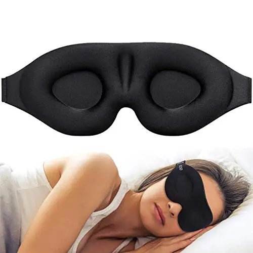 BRAZILIAN / ENGLISH: Máscara de Olhos Contornada 3D para Dormir // 3D Contoured Eye Mask - Catch Cards