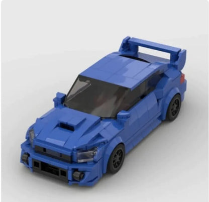 Building Block Vehicle Model Kit - Catch Cards
