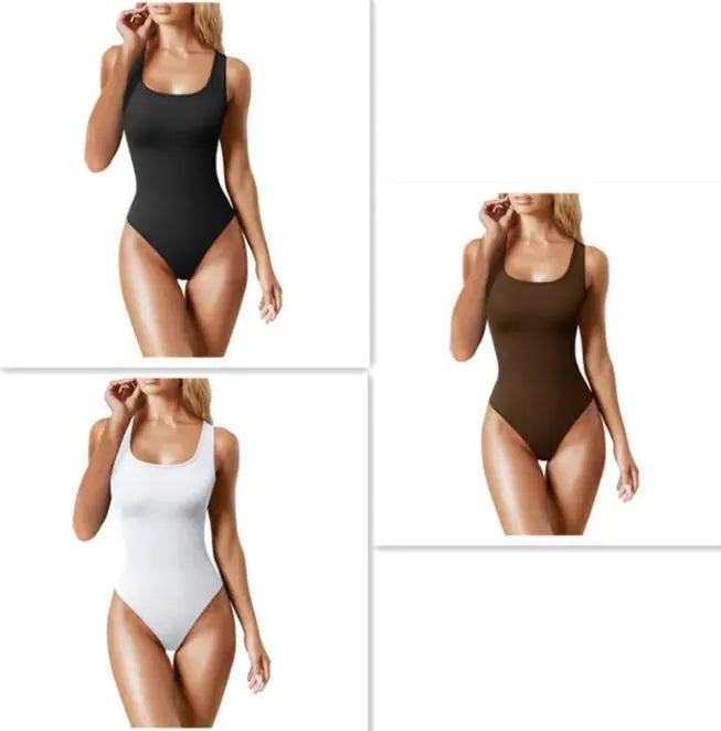 Women's Yoga Neck Sports Bodysuit