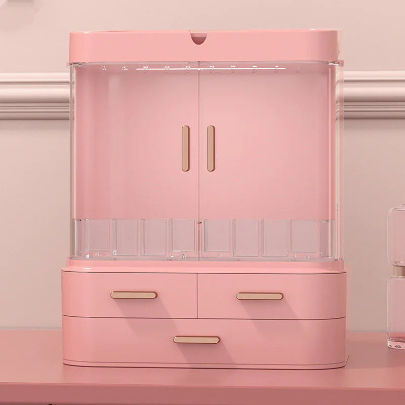 Makeup Box with Mirror