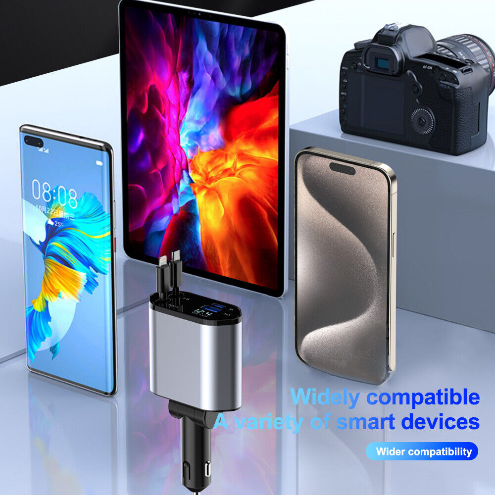 SpeedCharge 4-in-1 Car Charger | fast car charger